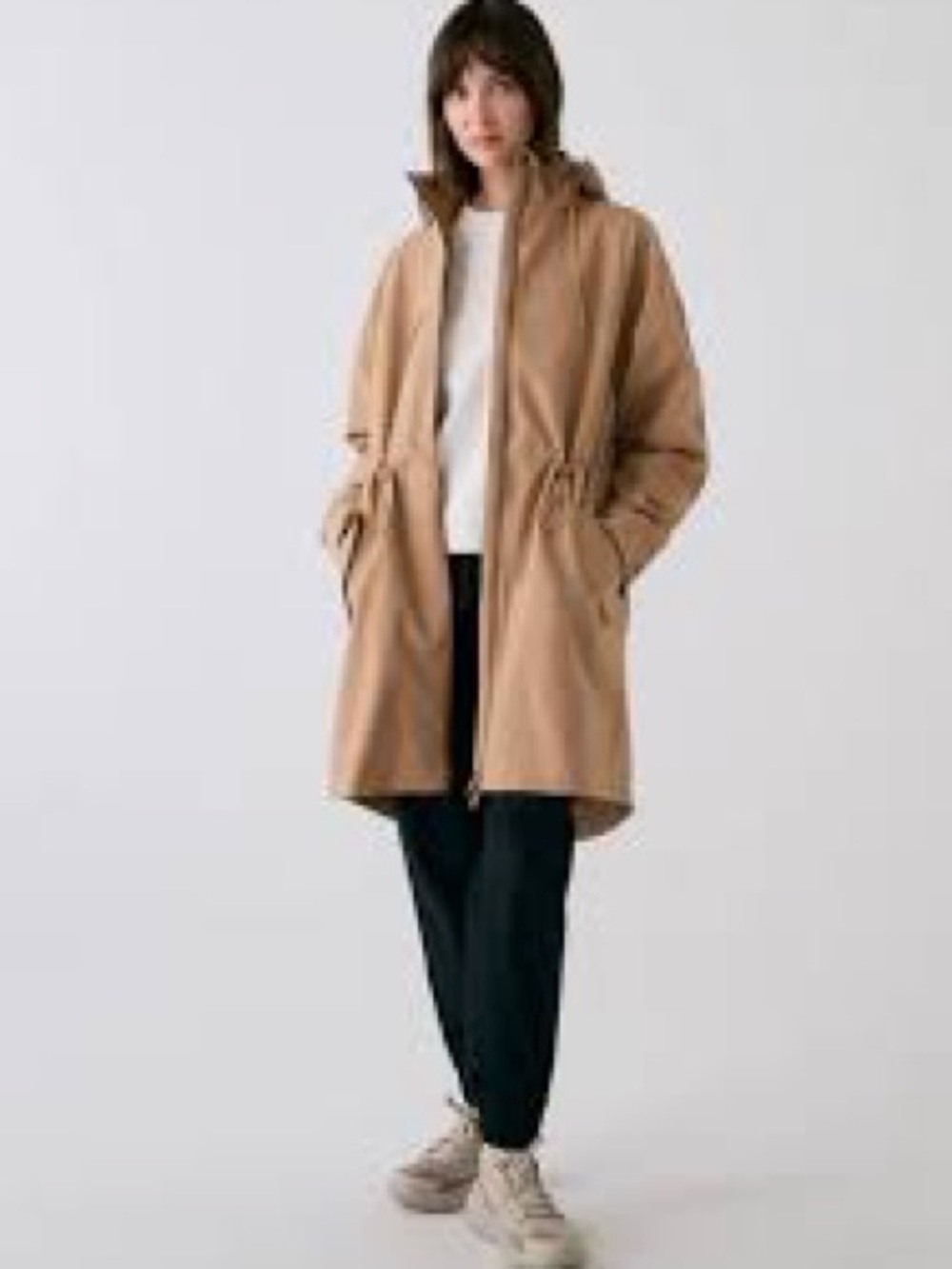 NWOT Vintage Quilted Olsen Europe Casual Long Avant-Garde Trench medium
